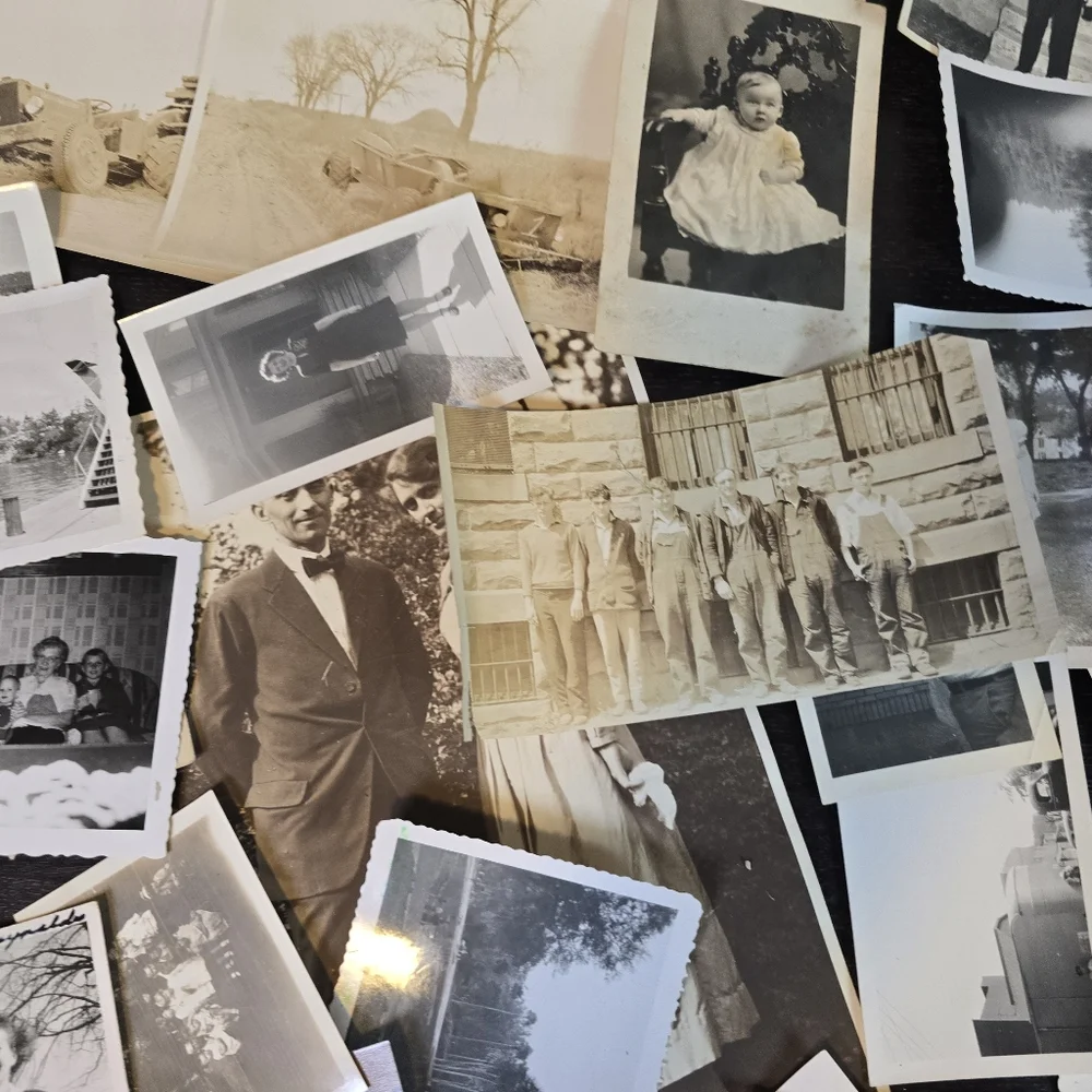 Vintage Black And White Photo Collection